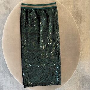 Le Superbe Sequin Midi pencil skirt- Size Small